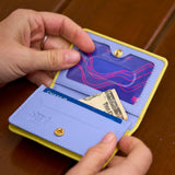 12 of 14:SUGAR CARD CASE WITH GUSSET