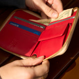 4 of 4:DONINGTON ZIP AROUND WALLET