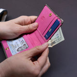 4 of 6:JEN METALLIC SNAP EVENING WALLET