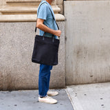 6 of 10:AUBREY UNISEX CANVAS TOTE