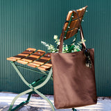 6 of 6:tusk-9940-pebblegrain-leather-tote-bag-espresso-still-01 - ESPRESSO