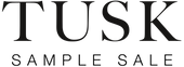 Tusk Sample Sale Logo , Return to Home page