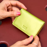 1 of 7:LUIGI CARD CASE WITH GUSSET