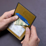 13 of 18:BRAD CARD CASE WITH GUSSET