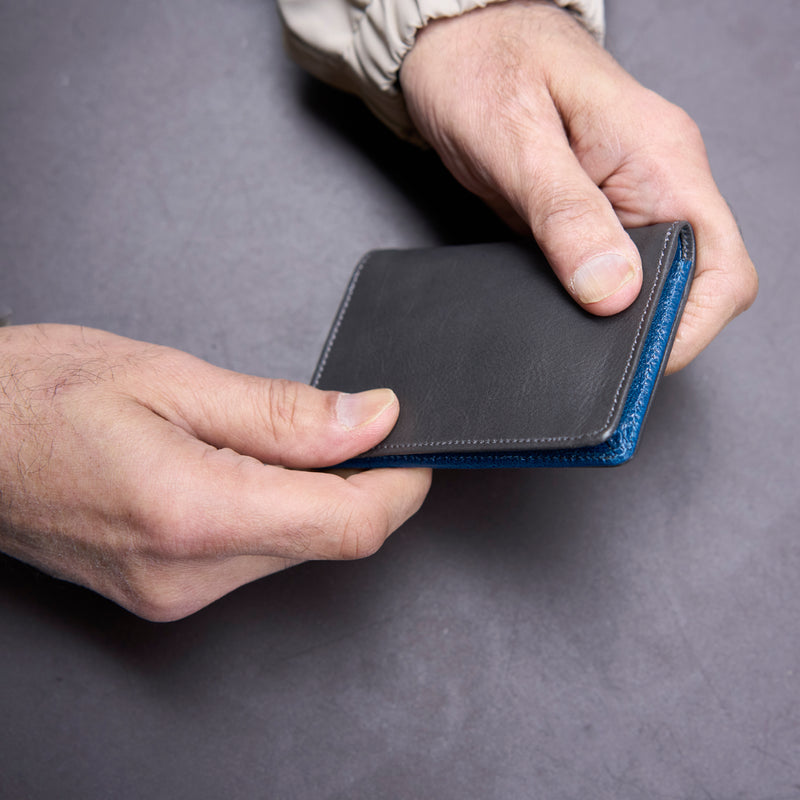 BRAD CARD CASE WITH GUSSET