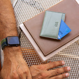 2 of 8:LUIGI FOLDED CREDIT CARD CASE