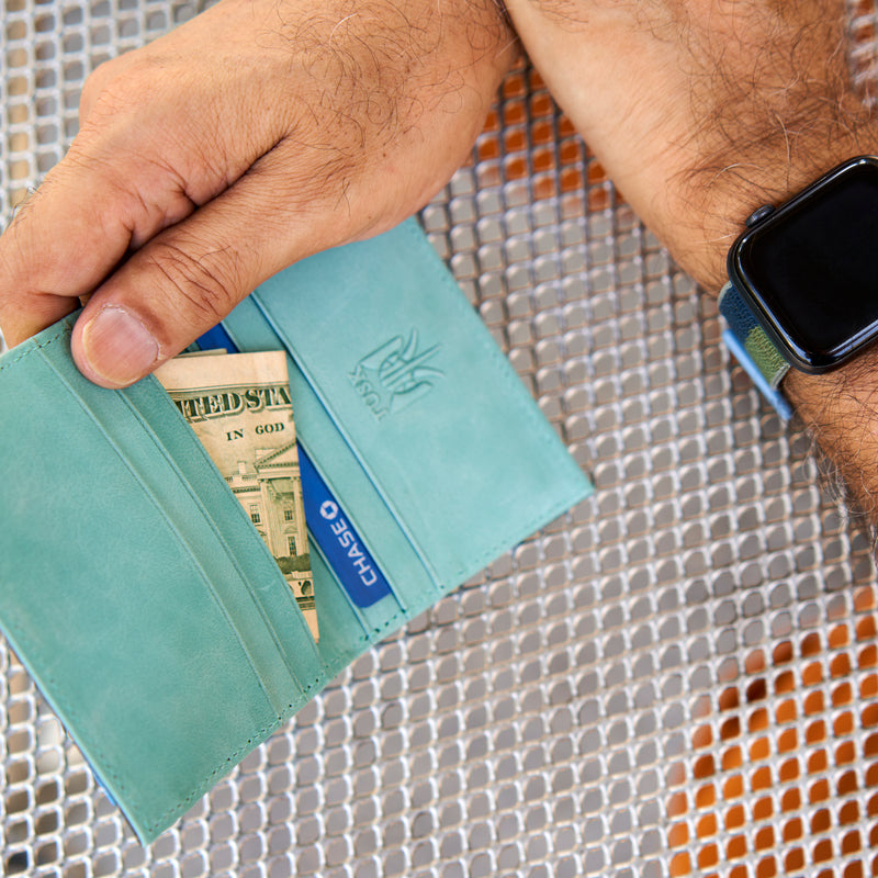 LUIGI FOLDED CREDIT CARD CASE