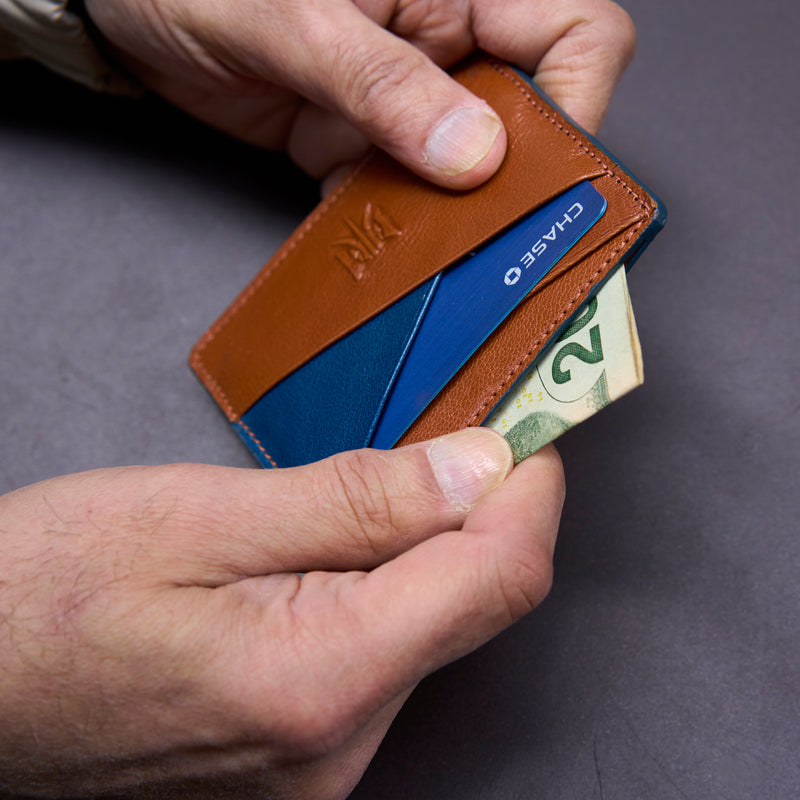 LUIGI DIAGONAL CARD CASE