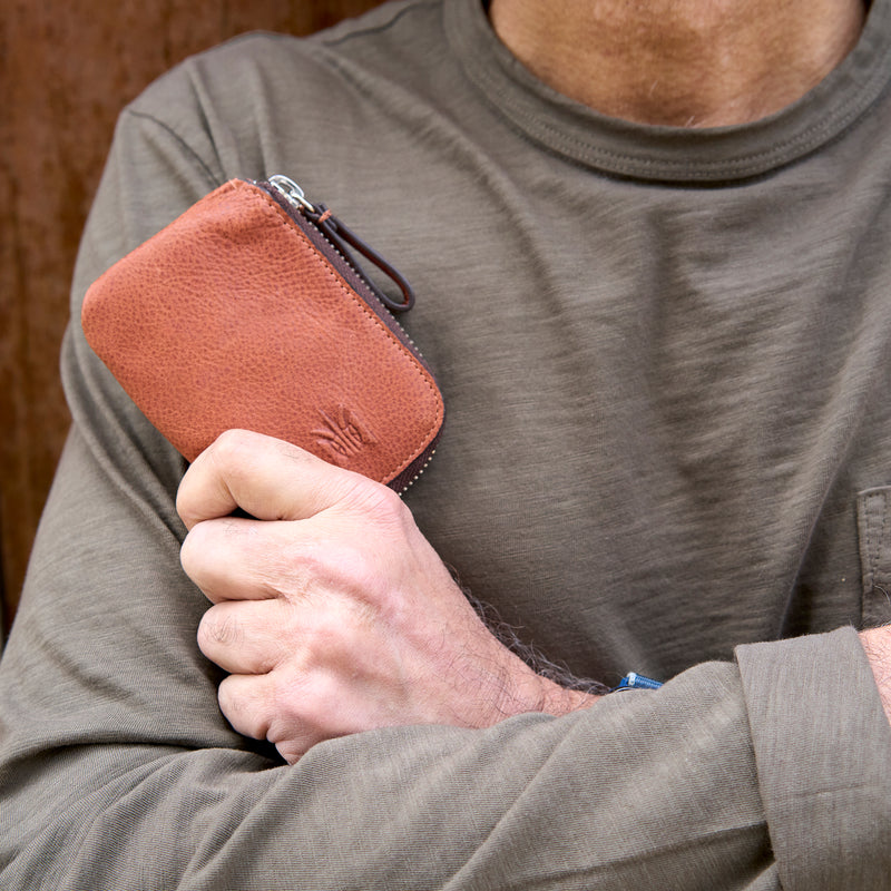 BRAD SMALL ZIP CARD WALLET