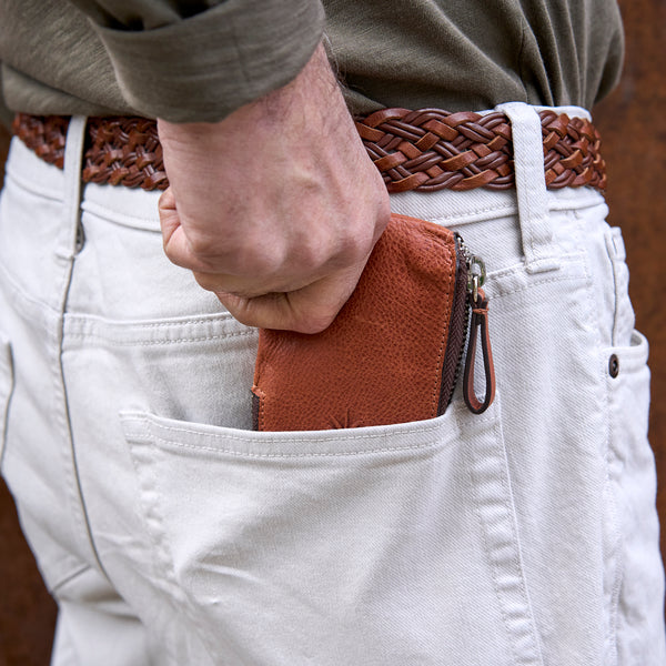 BRAD SMALL ZIP CARD WALLET