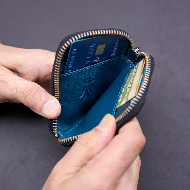 BRAD SMALL ZIP CARD WALLET