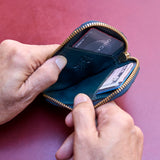 11 of 28:BRAD SMALL ZIP CARD WALLET