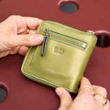 5 of 39:LUIGI MEDIUM ZIP AROUND WALLET