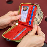 37 of 39:LUIGI MEDIUM ZIP AROUND WALLET