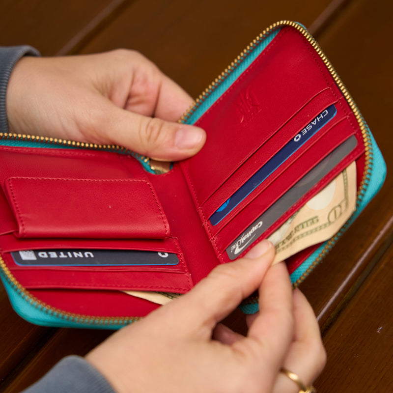 DONINGTON ZIP AROUND WALLET