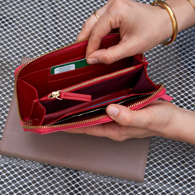 LUIGI SINGLE ZIP WALLET