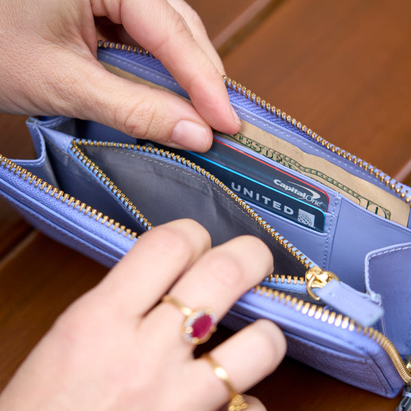 SUGAR SINGLE ZIP WALLET