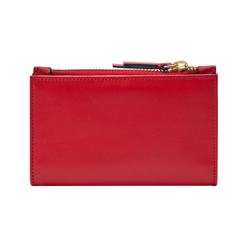 LUIGI SLIM CARD CASE W/ZIP COIN POCKET