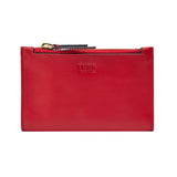 1 of 6:LUIGI SLIM CARD CASE W/ZIP COIN POCKET