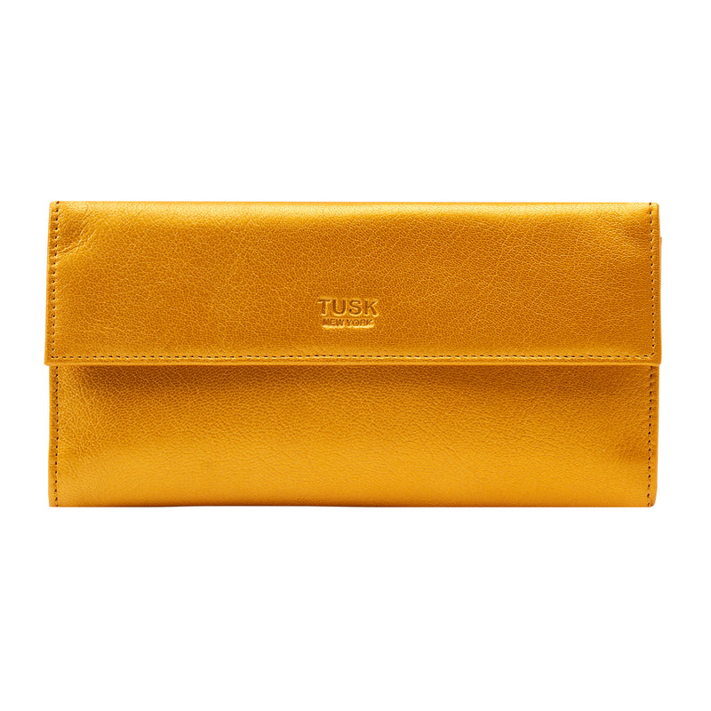 LUIGI FLAP OVER CLUTCH WALLET