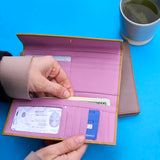 2 of 6:JEN FLAP OVER CLUTCH WALLET