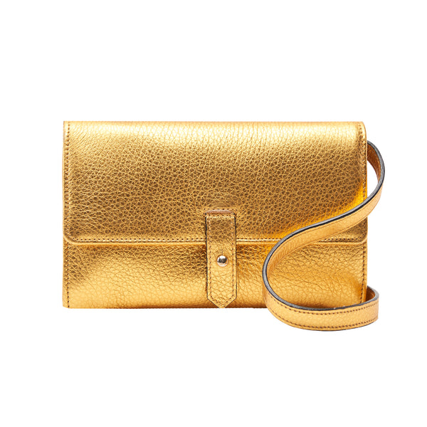 LUIGI METALLIC ELEANOR CROSS BODY