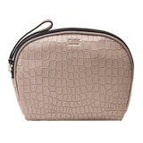 1 of 17:JEN CLAM SHAPE COSMETIC CASE