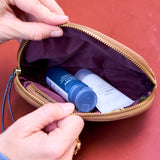 14 of 17:JEN CLAM SHAPE COSMETIC CASE