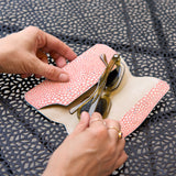 7 of 12:SERSE FLAP-OVER EYEGLASS CASE