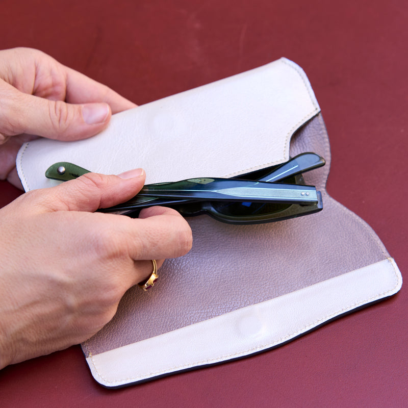 JEN FLAP-OVER EYEGLASS CASE