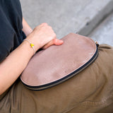 10 of 18:JEN LARGE CLAM SHAPE COSMETIC CASE