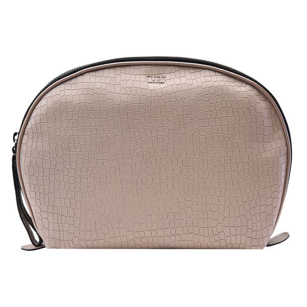JEN LARGE CLAM SHAPE COSMETIC CASE