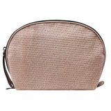 4 of 11:JEN LARGE CLAM SHAPE COSMETIC CASE