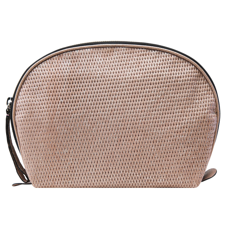 JEN LARGE CLAM SHAPE COSMETIC CASE