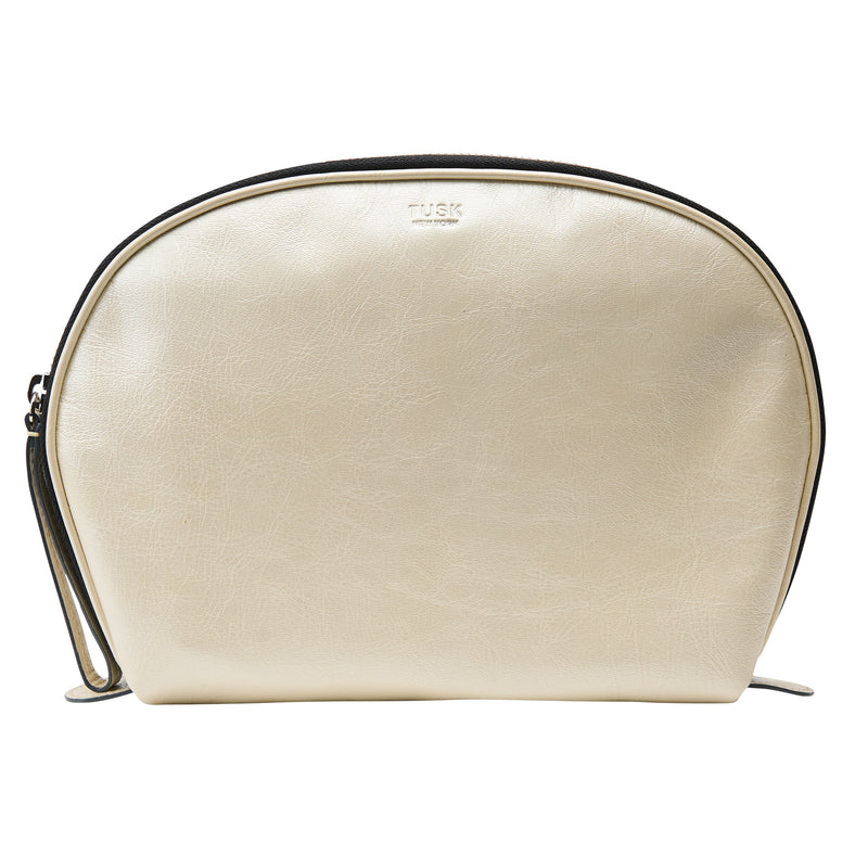 JEN LARGE CLAM SHAPE COSMETIC CASE