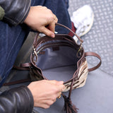 4 of 6:KIRSO HAIRCALF BUCKET BAG