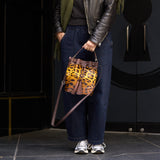 3 of 5:KIRSO HAIRCALF BUCKET BAG