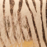 9 of 17:Close-up of a textured fabric with brown and beige pattern