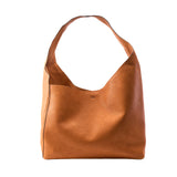 6 of 11:ASCOT DEEDEE SLOUCHY LEATHER HOBO