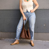 3 of 6:VIENETTA DEEDEE SLOUCHY SUEDE HOBO