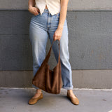2 of 6:VIENETTA DEEDEE SLOUCHY SUEDE HOBO