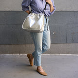 2 of 11:SHAILA DRAWSTRING BAG