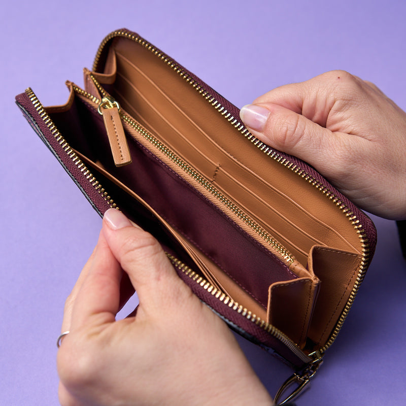MADISON SINGLE ZIP WALLET