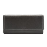 5 of 7:Grey wallet with a brand logo on a white background