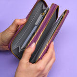 3 of 5:JOY DOUBLE ZIP WALLET